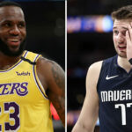 NBA – LeBron sort un gros fadeaway à la Kobe… sur la tête de Doncic !