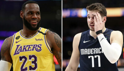 NBA – L’immense honneur accordé par LeBron à Luka Doncic