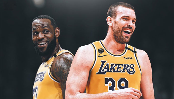 LeBron James trolle sauvagement son nouveau coéquipier Marc Gasol !