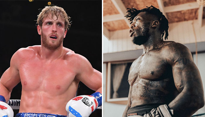 Le célèbre YouTuber américain Logan Paul, ici lors d’un combat de boxe face à son homologue anglais Olajide « KSI » Olatunji, et l’ancien meneur NBA Nate Robinson, récemment défait par le frère de l’influenceur US, Jake Paul