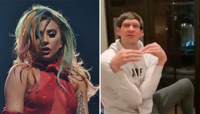 NBA Boban Marjanovic Mavericks Lady Gaga