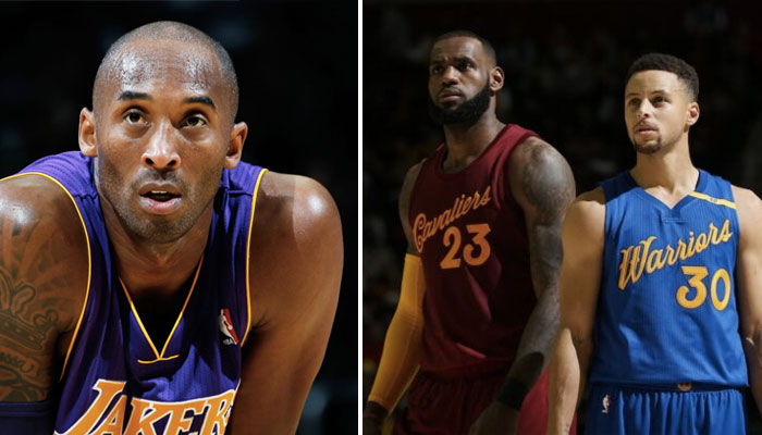 NBA dossier Kobe Bryant LeBron James Stephen Curry