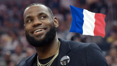 NBA – La folle journée de LeBron James en France hier !