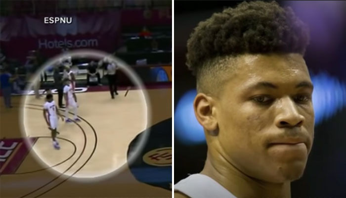 NBA Keyontae Johnson vidéo accident NCAA