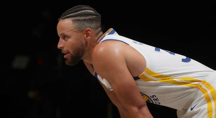 Stephen Curry sous le maillot de Golden State