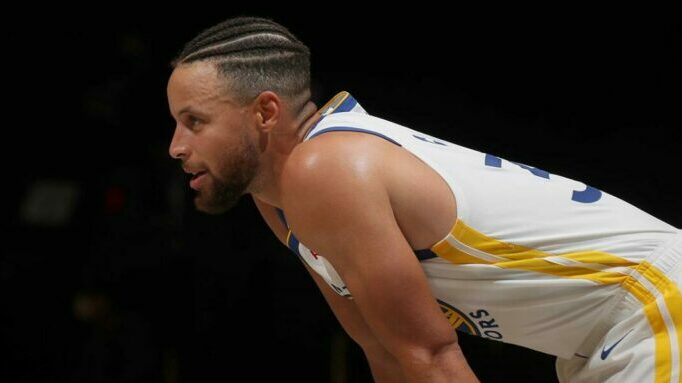 Stephen Curry sous le maillot de Golden State