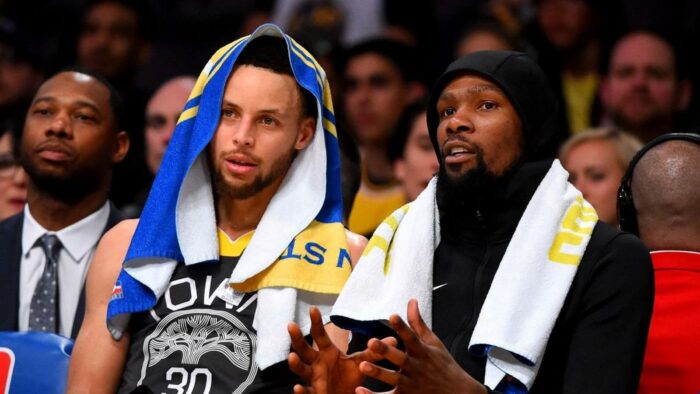 Steph Curry et Kevin Durant