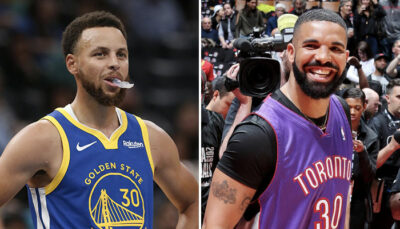 NBA – En duel avec Tory Lanez, Drake se prend pour Steph Curry… et se ridiculise !