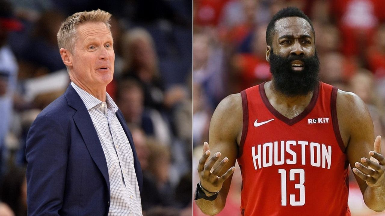 Steve Kerr et James Harden