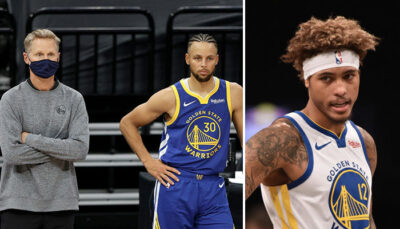 NBA – La réaction virale de Curry et Kerr après une action cata de Kelly Oubre