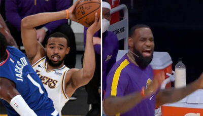 NBA – La pépite des Lakers atomise les Clippers, LeBron n’en croit pas ses yeux !