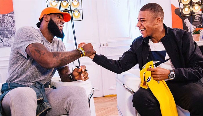 Kylian Mbappé et LeBron James collaborent pour Nike