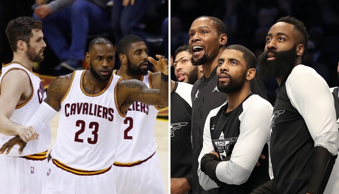 Le Big 3 des Brooklyn Nets, composé de Kevin Durant, James Harden et Kyrie Irving, ferait bien de s'inspirer de celui des Cleveland Cavaliers, qu'il formait avec Kevin Love et LeBron James