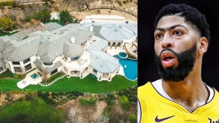 Anthony Davis dans son manoir de Los Angeles