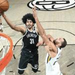 NBA – La réaction culte de Jarrett Allen après avoir détruit Gobert