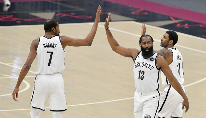 Près de 100 points et 150 minutes, première hors normes pour le Big Three des Nets ! NBA