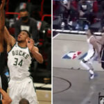 NBA – Kevin Durant envoie Giannis au sol volontairement !