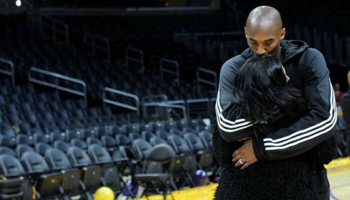 Kobe et Vanessa Bryant au Staples Center