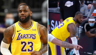 NBA – Clutch, LeBron trash-talke son adversaire et se venge !