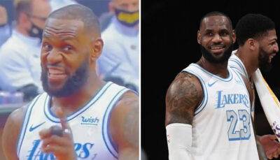 NBA – La phrase volée de LeBron sur un adversaire en plein match hier