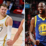 NBA – Draymond Green à genoux devant Luka Doncic