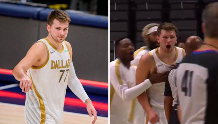 Fou de rage, Luka Doncic se venge sur le matériel !