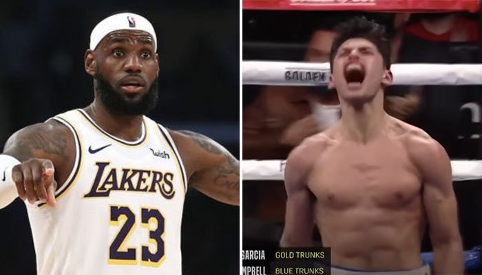 lebron james nba ryan garcia boxe