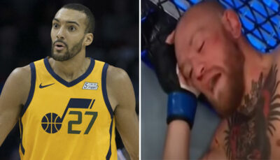 NBA – Gobert et plusieurs stars réagissent au KO de Conor McGregor !