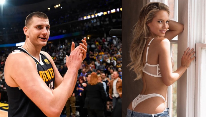 Nikola Jokic et Kourtney Kellar