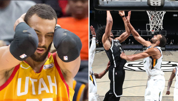 Rudy Gobert écrabouillé par Jarrett Allen dans la nuit NBA