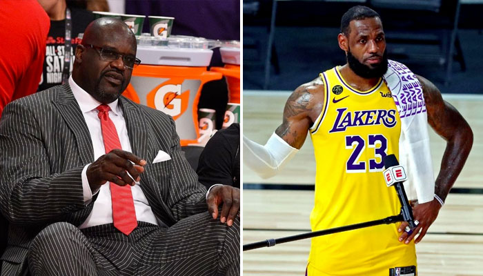 LeBron réagit cash aux propos de Shaq envers Mitchell NBA