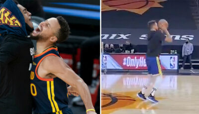 NBA – La nouvelle séquence surhumaine de Steph Curry à l’entraînement