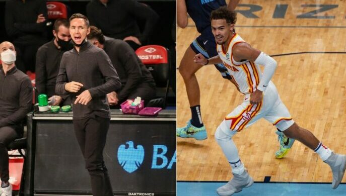 Steve Nash et Trae Young