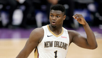 NBA – Nouvelles images de la paire signature de Zion, la toile le massacre