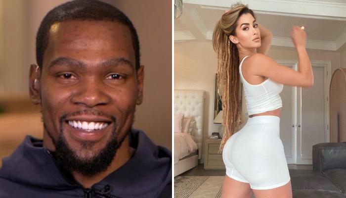 Kevin Durant aime toutes les photos récentes de Claudia Sampedro