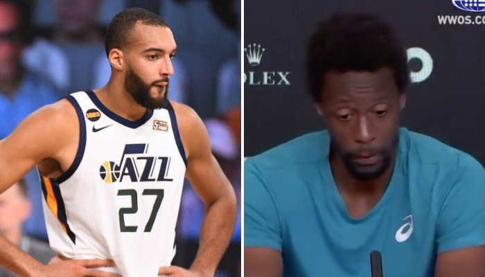 Rudy Gobert a réagi sur Twitter aux déboires de Gael Monfils à l'Open d'Australie