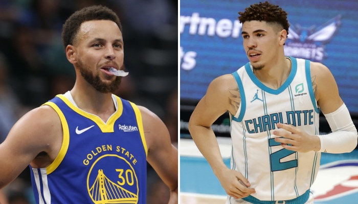 Stephen Curry a répondu à une question sur le snob de LaMelo Ball lors de la draft