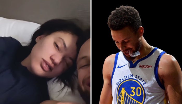 La femme de la superstar NBA des Golden State Warriors, Stephen Curry, a vécu une Saint-Valentin désastreuse, et l'a fini sur un lit d'hôpital