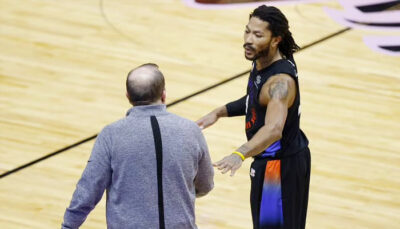 NBA – La déclaration émouvante de Derrick Rose sur la vie aux Knicks