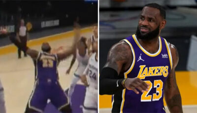 NBA – LeBron se fait détruire après un immonde flop !