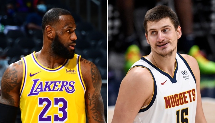 La superstar NBA des Los Angeles Lakers, LeBron James, s'est vue trollée par le pivot star des Denvers Nuggets, Nikola Jokic