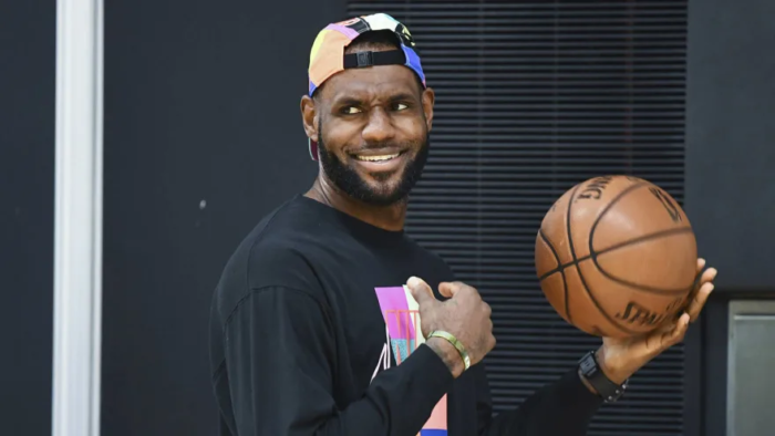 Le passe temps de LeBron James avant les matchs