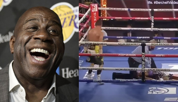 Oscar Valdez KO Miguel Berchelt Magic Johnson NBA