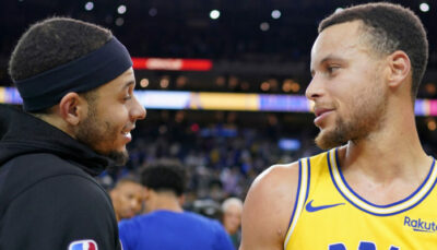 NBA – Steph Curry réagit à la dinguerie de son frère Seth