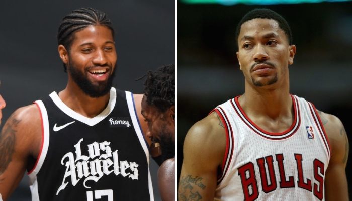 La superstar NBA des Los Angeles Clippers, Paul George, a comparé un jeune talent actuel à l'ancien franchise player des Chicago Bulls, Derrick Rose, dans son prime !