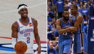 NBA – Une jeune star rejoint Kevin Durant et James Harden dans l’histoire du Thunder !