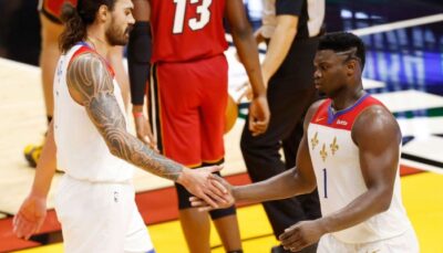 NBA – Les brutes Zion Williamson et Steven Adams