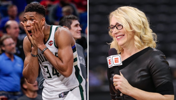 Doris Bruke a eu un commentaire salace lors du duel entre Giannis ANtetokunmpo et Kawhi Leonard en NBA