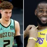 NBA – Le post provocateur de LeBron envers LaMelo sur IG