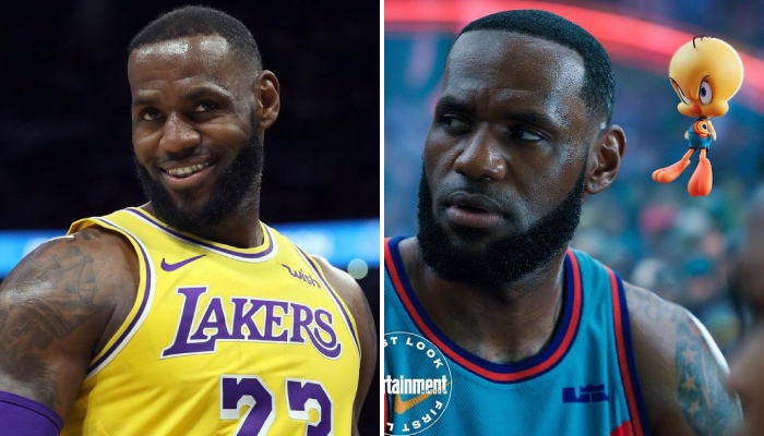 LeBron a dévoilé des images inédites de Space Jam 2